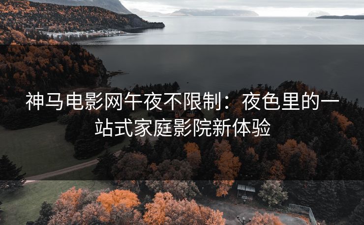 神马电影网午夜不限制：夜色里的一站式家庭影院新体验